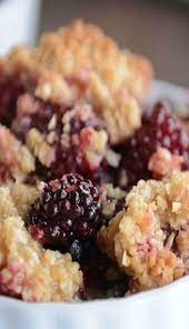 The Best Blackberry Crisp Or Other Berry Crisp Mel S Kitchen Cafe Recipe Berries Recipes Cobbler Recipes Fruit Cobbler