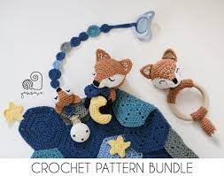 Crochet Pattern Bundle Lucy The Fox Crochet Baby Shower Gift Etsy Crochet Patterns Crochet Baby Patterns Crochet Baby