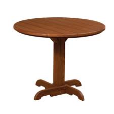 Coffee table used beveled glass. Cedar Round Table From Dutchcrafters Amish Furniture