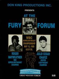 El gran campeón mexicano 6x campeón/ 3 divisiones 115 peleas profesionales 86 victorias por ko sponsorship/business: Roger Mayweather Vs Julio Cesar Chavez Fan Scorecards Eye On The Ring