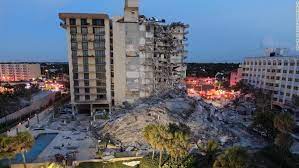(ap) — a beachfront condo building partially collapsed thursday outside miami, killing at least one person and trapping others in the tower that resembled a giant fractured dollhouse, with one side sheared away. 2u Url3ekaejim