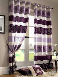 Jasmine Floral Embroidered Aubergine Purple Voile Eyelet Curtain Curtains Uk Purple Curtains Purple Curtains Bedroom Purple Window Curtains