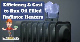 Efficiency Cost To Run Oil Filled Radiator Heaters Oil Filled Radiator Radiator Heater Oil Heater