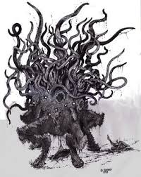 Black Goat Of The Woods With A Thousand Young Shub Niggurath And Her Thousand Young Lovecraft Art Lovecraft Monsters Cthulhu