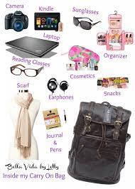 What To Pack In Your Carry On Bag Bella Vida By Letty Travel Bag Essentials Packing List For Travel Travel Essentials For Women