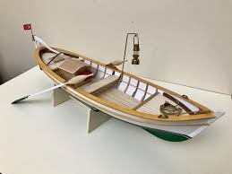 Free Shipping Model Ship Rowing Boat Fishing Boat Model Boat Canou Model Kit Wooden Ship Woo Tekne Yapimi Tekne Gemi