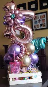 En forma de colombina o piruleta Pin De Dorisvan En Bouquet Balloons Organic Decoracion Con Globos Cumpleanos Decoraciones De Globos Para Fiesta Decoracion De Fiesta