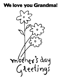 I have different designs so you can print out the card version. Free Printable Mothers Day Coloring Pages For Grandma Design Corral