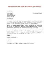 Professional Business Letter Format News
