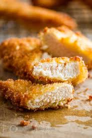 Cut chicken breast to thin slices. Fried Chicken Tenders Or Chicken Strips Recipe Best Recipe Box