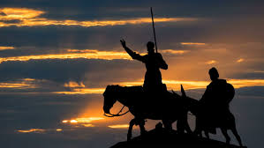 El ingenioso hidalgo don quijote de la mancha es la obra cumbre de miguel de cervantes saavedra, y una de las obras más influyentes de la literatura esta es la historia de un hidalgo de la mancha de unos 50 años de edad que tras leer muchos libros de caballería, un género popular en siglo xvi. Don Quijote De La Mancha Stock Footage Video 100 Royalty Free 1043076781 Shutterstock