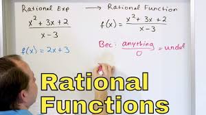 09 Rational Function Domain And Zeros Part 1 Vertical Asymptotes Graphing Youtube