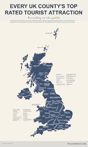 Every United Kingdom County S Top Rated Tourist Attraction Vivid Maps Uk Tourist Attractions Map Of Britain Tourist