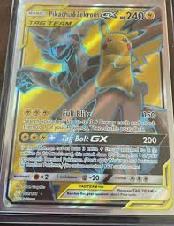 See more ideas about pokemon, pokemon art, cute pokemon. Pikachu Zekrom Gx Full Art Fa 162 181 Team Up Pokemon Card Nm Tag Team Collectible Card Games Accessories Fzgil Pokemon Trading Card Game Cards Merchandise