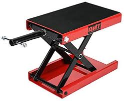 Amazon Com Orionmotortech Dilated Scissor Lift Jack For Street Bike Cruiser Adventure Touring Motorcycle Automotive Cool Dirt Bikes Jack Stands Bike Stand