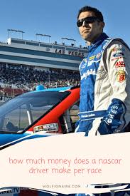 Most of the drivers don't use the diaper while racing. How Much Money Does A Nascar Driver Make Per Race Wolfionaire Nascar Drivers Nascar Racing