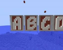 Can you make a letter generator in minecraft? Letters Minecraft Maps With Downloadable Map Planet Minecraft Community