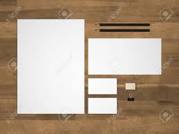 A beautiful presentation of letterhead & business card stationery mockup along with 2 pencils and a marble stationery holder stand making it appealing there are 4 smart objects in this psd mockup, two for vertical business card, one for letterhead and one for placing background image attached in. Branding Mock Up On Wood Background Branding Stationery Mockup Stock Photo Picture And Royalty Free Image Image 65692251