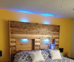 I decided to add lights in the two niches as well as electrical outlets to charge our phones. Pallet Headboard With Lights 5 Steps With Pictures Instructables