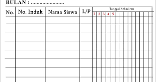 Check spelling or type a new query. Cara Membuat Absensi Kelas Di Buku Tulis Dokumen Sekolah Dasar