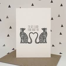 Animal Greeting Card Cat Pun Humor Humour Funny Card Love Etsy Cat Birthday Card Funny Cards Cat Greeting Cards