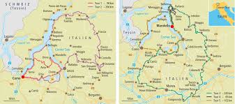 Karte von gardasee (region in italien) mit städten, orten, straßen, flüssen, seen, bergen und landmarks Motorradtour Comer See Dolce Vita Am Lago Di Como