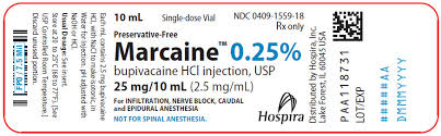 At recommended doses, spinal bupivacaine produces complete motor and sensory block. Buy Marcaine Bupivacaine Hydrochloride 7 5 Mg Ml Hospira Inc