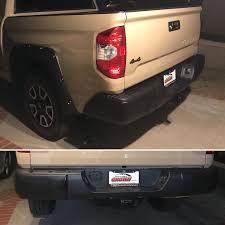 Rustoleum Bed Liner Spray Over Rear Chrome Bumper Spray On Bedliner Bed Liner Tundra