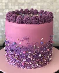 Pink and purple galaxy cake. Gaga For Cakes Posts Facebook