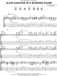 Slow dancing in a burning room song from the album continuum is released on may 2008. John Mayer Slow Dancing In A Burning Room Acoustic Downloads