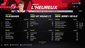The nhl draft lottery was conducted on june 2 with the buffalo sabres winning the no. Nhl 21 Draft Best Prospects And Top Draft Steals 2021 Outsider Gaming