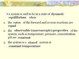 Equilibrium Acids And Bases A Dynamic Equilibrium Equilibrium