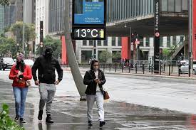 O clima de sao paulo em abril é correto. Inmet Registra A Temperatura Mais Baixa Do Ano Na Cidade De Sp Termometros Marcaram 8 2Âºc Sao Paulo G1