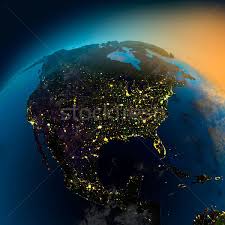Din cauza multor tragedii ale mediului înconjurător, de la jumătatea secolului xx, multe națiuni au instituit legi cuprinzătoare cate tari are globul pamantesc. Noapte Vedere Nord America Satelit Imagine De Stoc C Antartis 399518 Stockfresh