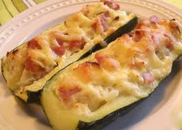 Courgettes Farcies Au Jambon Et Skyr Ww Plat Et Recette Courgettes Farcies Recettes De Cuisine Repas Light