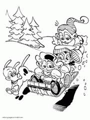 On the ausmalbid the evil witch has found snow white in the forest, has. Winter Coloring Pages Free Printable Winter Scene Sheets