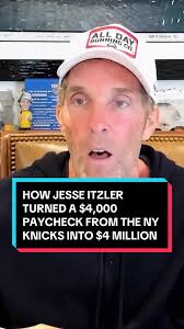 How @Jesse Itzler Turned a $4,000 Paycheck From The @New York Knicks Into  $4 Million #newyorkknicks #jesseitzler #nbateams
