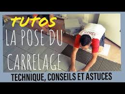Eric Le Carreleur Tuto Poser Du Carrelage 30 30 Technique Conseils Et Astuces Youtube Comment Poser Du Carrelage Poser Du Carrelage Carrelage