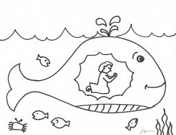Here is a coloring sheet of jonah with the whale. Jonah And The Whale Coloring Pages For Preschoolers Coloringme Com
