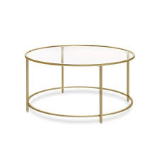 Whether you are eating from it, working from it or decorating it, the coffee table will be the most used table in the home. Round Glass Coffee Table For Sale Home Furniture Vasagle By Songmics