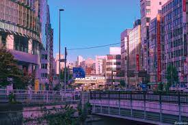 From Tokyo City 16001066 Tokyo City Studio Ghibli Background Anime City