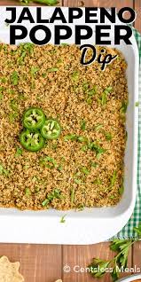 Jalapeno Popper Dip Has All The Pizzazz Of A Jalapeno Popper With The Ease And Versatility Of A Dip Jalapeno Popper Dip Jalapeno Popper Dip Recipe Popper Dip
