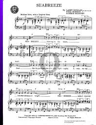 Seabreeze Sheet Music Piano Voice Pdf Download Streaming Oktav