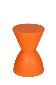Bongo Orange Indoor Outdoor Side Table Hautelook Outdoor Side Table All Modern Furniture Side Table