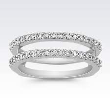 Diamond Solitaire Engagement Ring Guard Bagues De Fiancailles Solitaire Bague De Fiancailles Bagues De Fiancailles De Reve