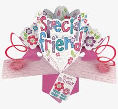 And you can use them for free too! Second Nature Pop Ups Special Friend Flowers Second Special Friend Female Happy Birthday Png Image Transparent Png Free Download On Seekpng