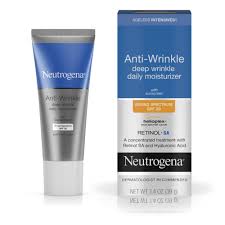 Neutrogena Ageless Intensives Anti Wrinkle Deep Wrinkle Daily Moisturizer With Retinol Broad Spectr Wrinkle Moisturizer Anti Wrinkle Moisturizer Deep Wrinkles