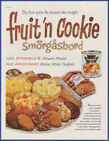 17 christmas cookies from around the world. Orig 1960 S 70 S Archway Cookies 36x16 Cardboard Sign From Retired Employee Ebay