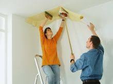 Vliesfaser Tapezieren Vliestapeten Trocken Ins Kleisterbett Legen Tapezieren Decke Tapezieren Fliesen Tapete