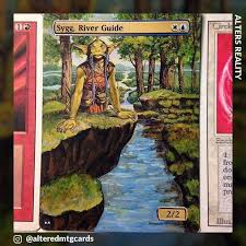 Hur relevant är early game i formatet? Double Sleeve Your Cards Because We Re Going Downstream Alteredmtgcards Instagram Syggriverguide Mtg Art Magic The Gathering Magic The Gathering Cards